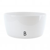 plastic bowl verve ciotola white colour