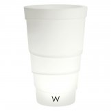 vaso a led zig a luce multicolore vaso a led zig a luce multicolore
