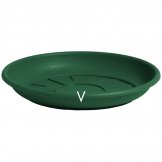 plastic saucer domus green colour plastic saucer domus green colour
