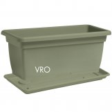 plastic planter box mega rosemary green colour plastic planter box mega rosemary green colour