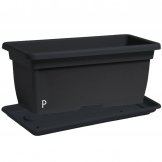 jardinera mega en plastico color pizarra jardinera mega en plastico color pizarra
