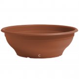 plastic bowl ciotolone terracotta colour